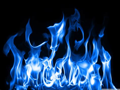 Blue Fire HD desktop wallpaper : High Definition : Mobile | Flame art ...