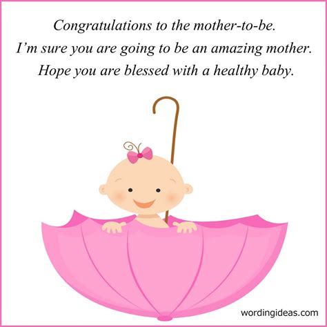 Pregnancy Congratulations: Messages and Wishes » Wording Ideas