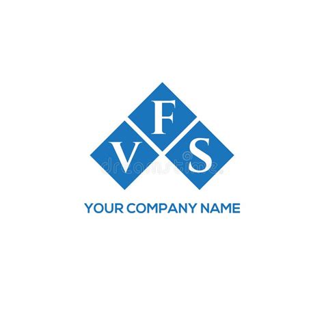 VFS Letter Logo Design on WHITE Background. VFS Creative Initials ...