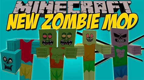 New Zombie Mod for Minecraft 1.8.9 | MinecraftSix