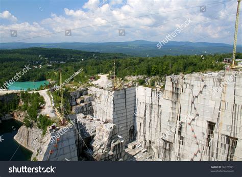 Active Granite Quarry In Barre Vermont Stock Photo 36675991 : Shutterstock