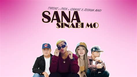 Sana Sinabi Mo ( Official Lyric Video ) - Tyrone feat. Joshua Mari, Loraine , JYSN - YouTube