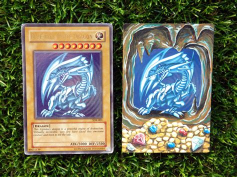 Blue eyes white Dragon ( Yu-Gi-Oh Card Custom ) by RaxaMermaid on ...