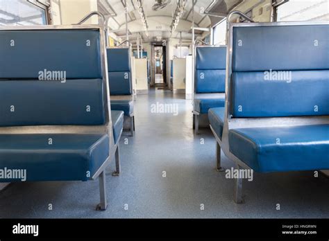 passenger seat in train Stock Photo - Alamy