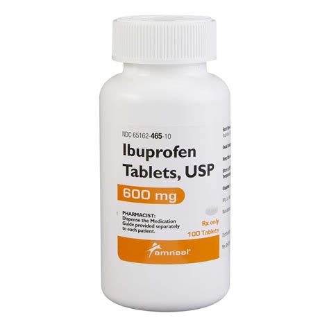 Ibuprofen Tablet Bottle 100 Tablets - SupremeMed