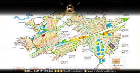 Bahria Enclave Islamabad Map (July 2024)