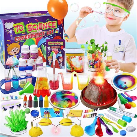 70 Lab Experiments Science Kits for Kids Age 4-6-8-12 Educational ...