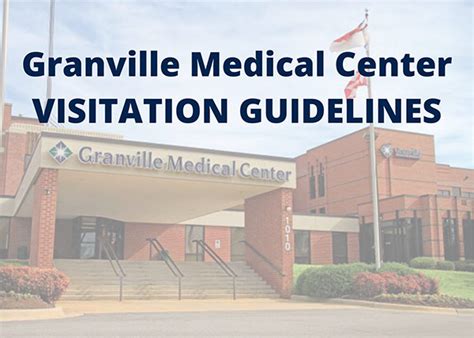 Granville Health System Updates Visitation Guidelines - Granville ...