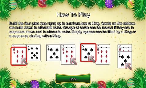 🕹️ Play Christmas Solitaire Game: Free Online Christmas Klondike Solitaire Video Game for Kids ...