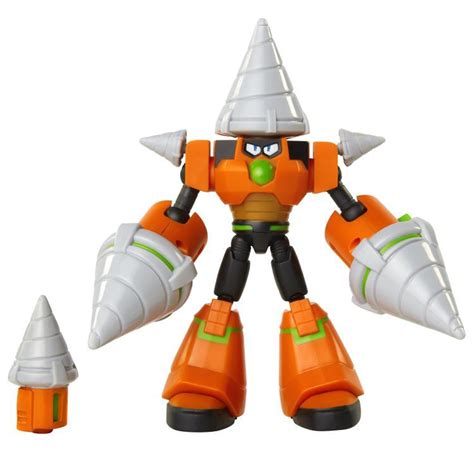 Mega Man Fully Charged Series 1 Drill Man 6 Deluxe Action Figure Jakks Pacific - ToyWiz