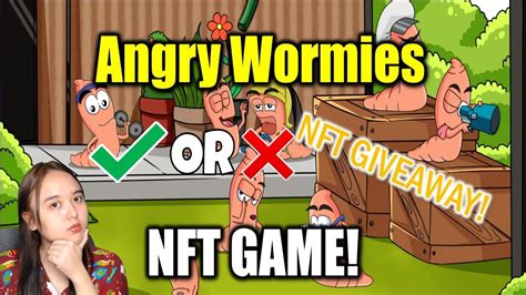 ANGRY WORMIES NFT GAME! | UPCOMING ETH P2E GAME? | NFT GIVEAWAY! - YouTube