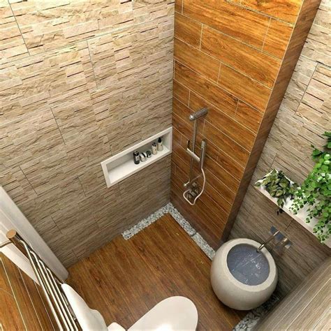 Kamar Mandi Kayu Sederhana - Desain Rumah