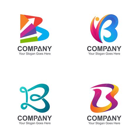 Premium Vector | Initial letter b logo collection