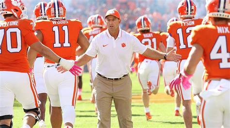 Clemson’s Dabo Swinney criticizes percentage of fans who bring negativity: ‘They’re part of the ...