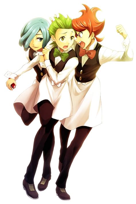 Pokemon Cosplay: Cute Pokemon Cilan and Chili and Cress Cosplay