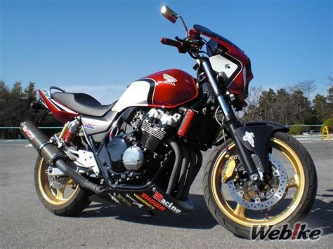 Balancing Power and Elegance: HONDA CB400SF Custom - Webike Magazine