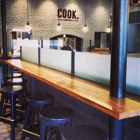 Custom-made reclaimed wood bar tops and tables - The Jarmak Corporation