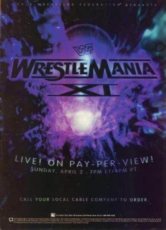 WrestleMania: WrestleMania XI