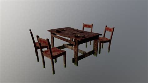 Table Scene - Download Free 3D model by DLFornicola [ce5f47c] - Sketchfab