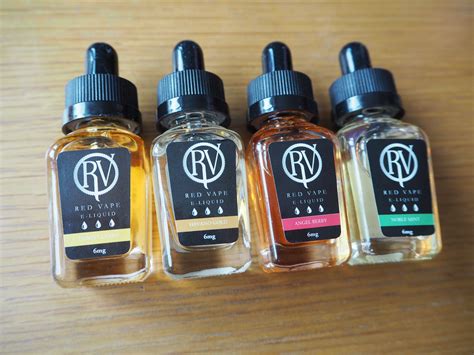 Review: Vaping e-liquids from Red Vape – Stylish London Living