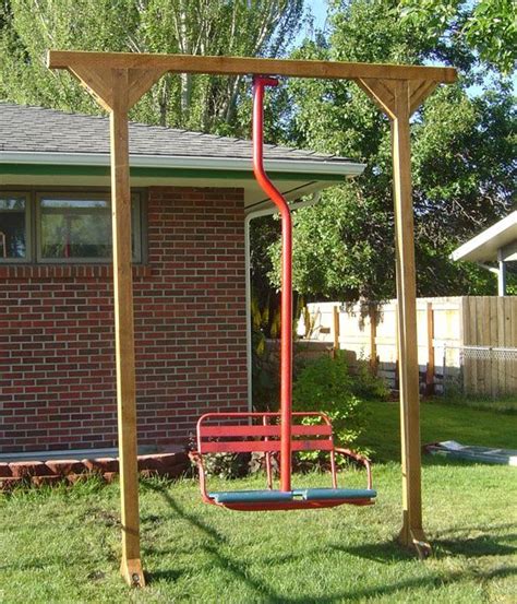 Ski lift swing. I want one for my back yard! #Awesome | Ski lift chair ...