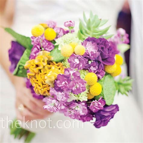 Purple and Yellow Bouquet