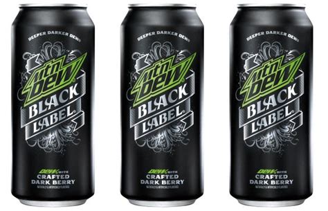 Mountain Dew Aims New "Black Label" Craft Soda Towards College Students | Brand Eating