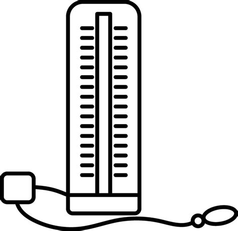 Blood Pressure Monitor Tool Manometer symbol. 25320550 Vector Art at Vecteezy