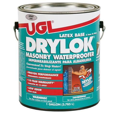 DRYLOK 1 Gal. Gray Masonry Waterproofer-27613 - The Home Depot