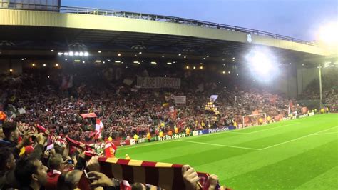 YNWA Anfield Champions League Sept 17 2014 - YouTube