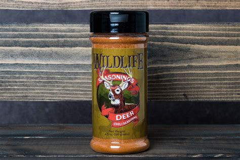 Deer Chili Seasoning (4.5 oz.) | Deer chili, Chili seasoning, Duck marinade