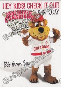 Vancouver Canadians Bob Brown Bear – Go Sports Cards