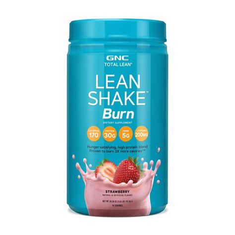 GNC Total Lean Lean Shake Burn - Strawberry | GNC