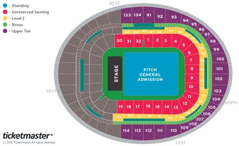 38++ Emirates stadium seating plan for concerts