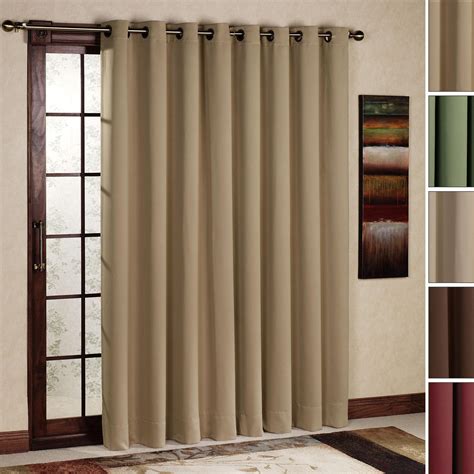 Curtain Rod Size For Sliding Glass Door | Sliding door curtains, Sliding glass door window ...