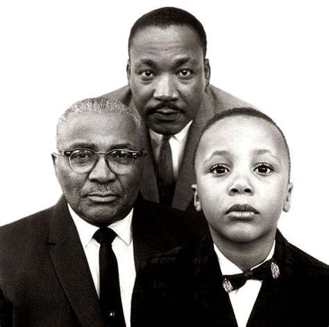Martin Luther King Jr with father and son 1963 | | Richard Avedon ...
