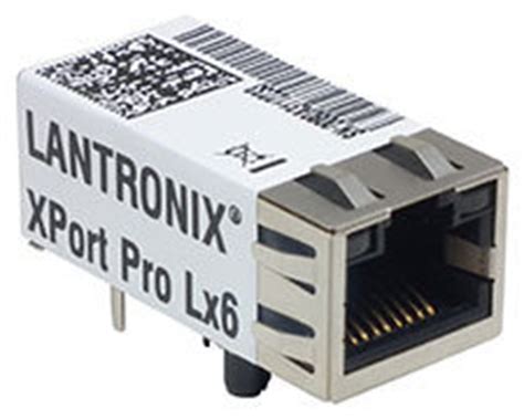 Lantronix XPort Pro Lx6 is a Tiny Embedded Linux Server Fitted into an ...