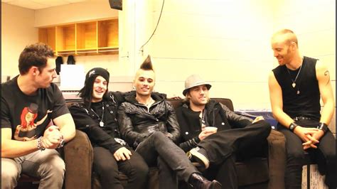 My Darkest Days Interview Backstage on 2012 Here & Now Tour - YouTube