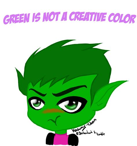 green is not a creative color by Kasumy-Chan on DeviantArt