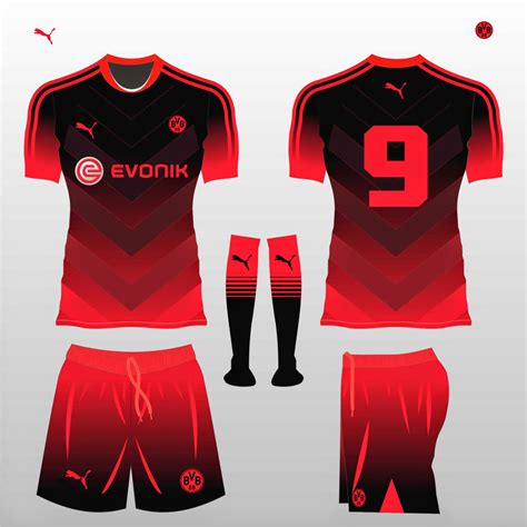 Football Kit Design Master: Evonik Football kit design