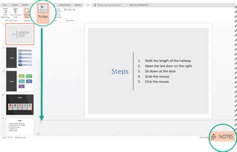 Speaker note powerpoint 2011 errors