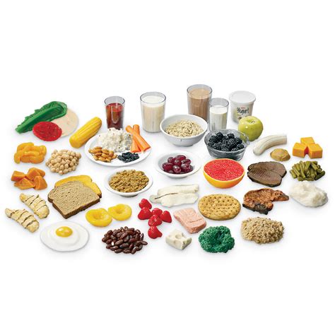 MyPlate Food Replica Kit - W44791FK - Nutrition - Nutrition Education - Healthy Eating Education ...