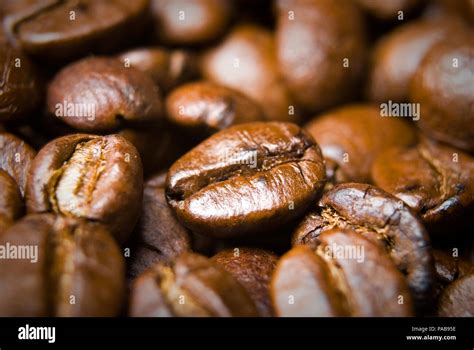 coffee beans. Closeup Stock Photo - Alamy