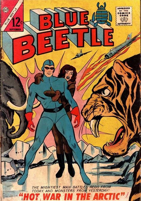 Blue Beetle #2 (Charlton) - Comic Book Plus | Charlton comics, Blue beetle, Classic comic books