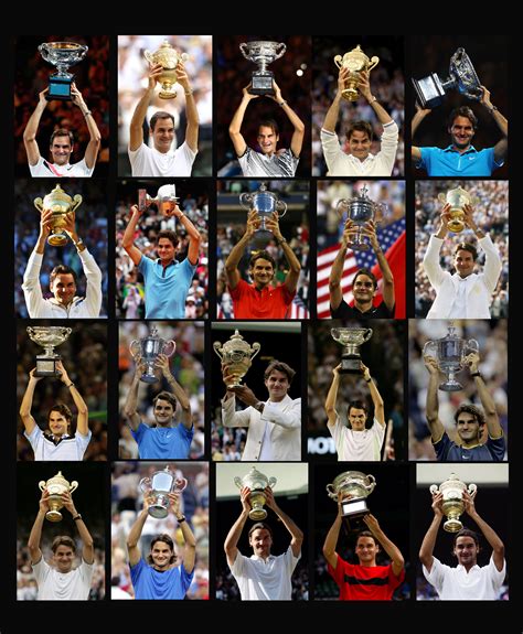 Roger Federer's 20 Grand Slam titles in pictures