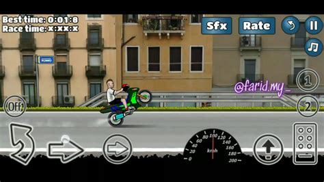 Wheelie challenge setting wheelie - YouTube