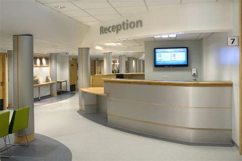 An hospital reception project for outpatients in Frimley | Hospital ...