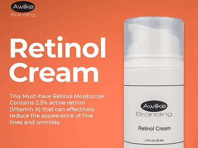 Retinol Cream by Awilke Branding on Dribbble