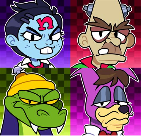 Crash Bandicoot Villains (Art by Krazy) : r/crashbandicoot