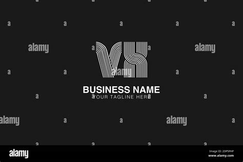 VX V X initial modern minimal creative logo vector template image. LINE ART Stock Vector Image ...